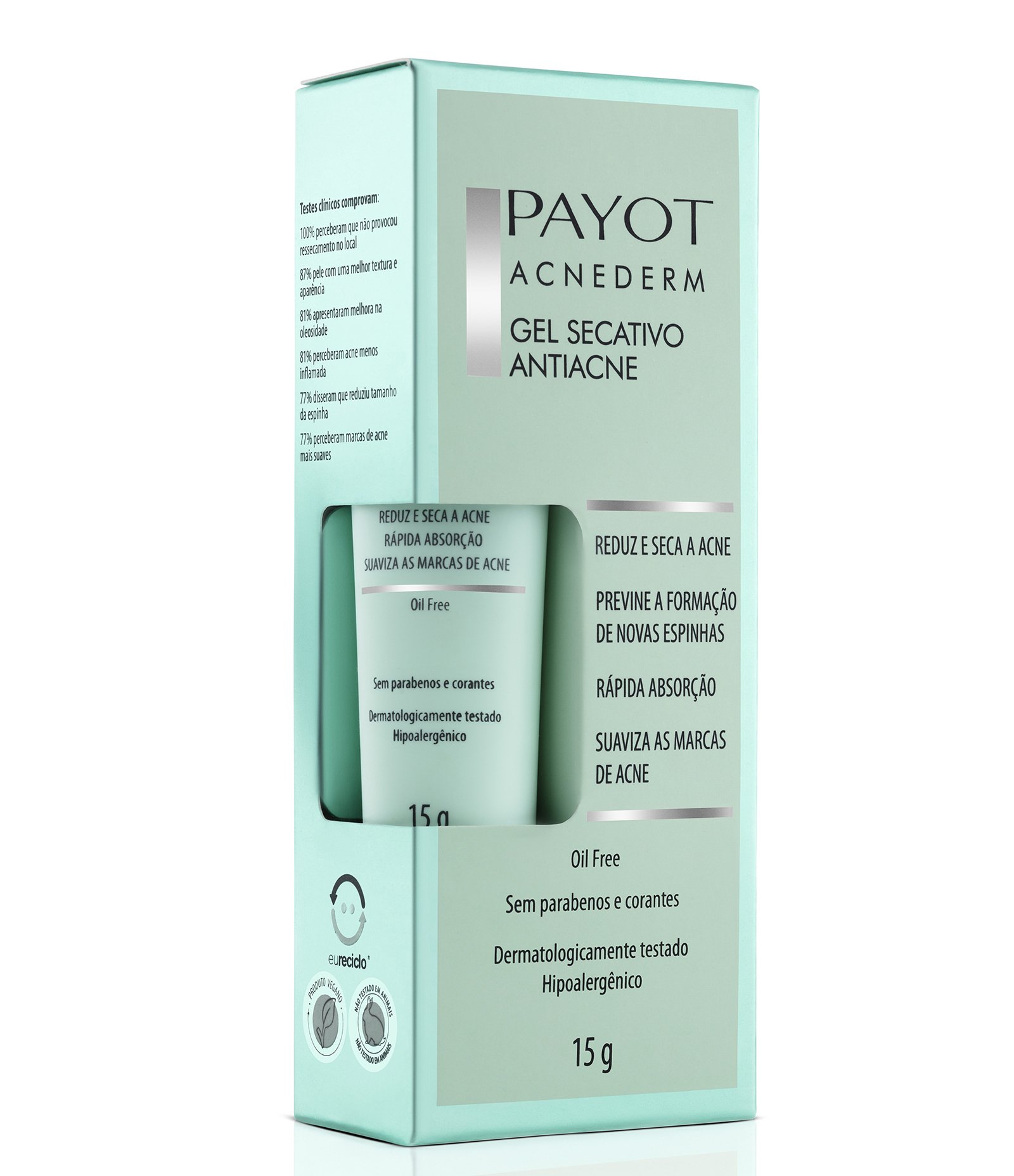 Gel Secativo Facial Acnederm Payot 15g 3