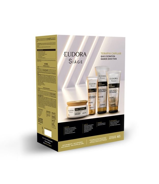 Promopack Shampoo + Máscara Capilar Cica Therapy Siage KIT 2