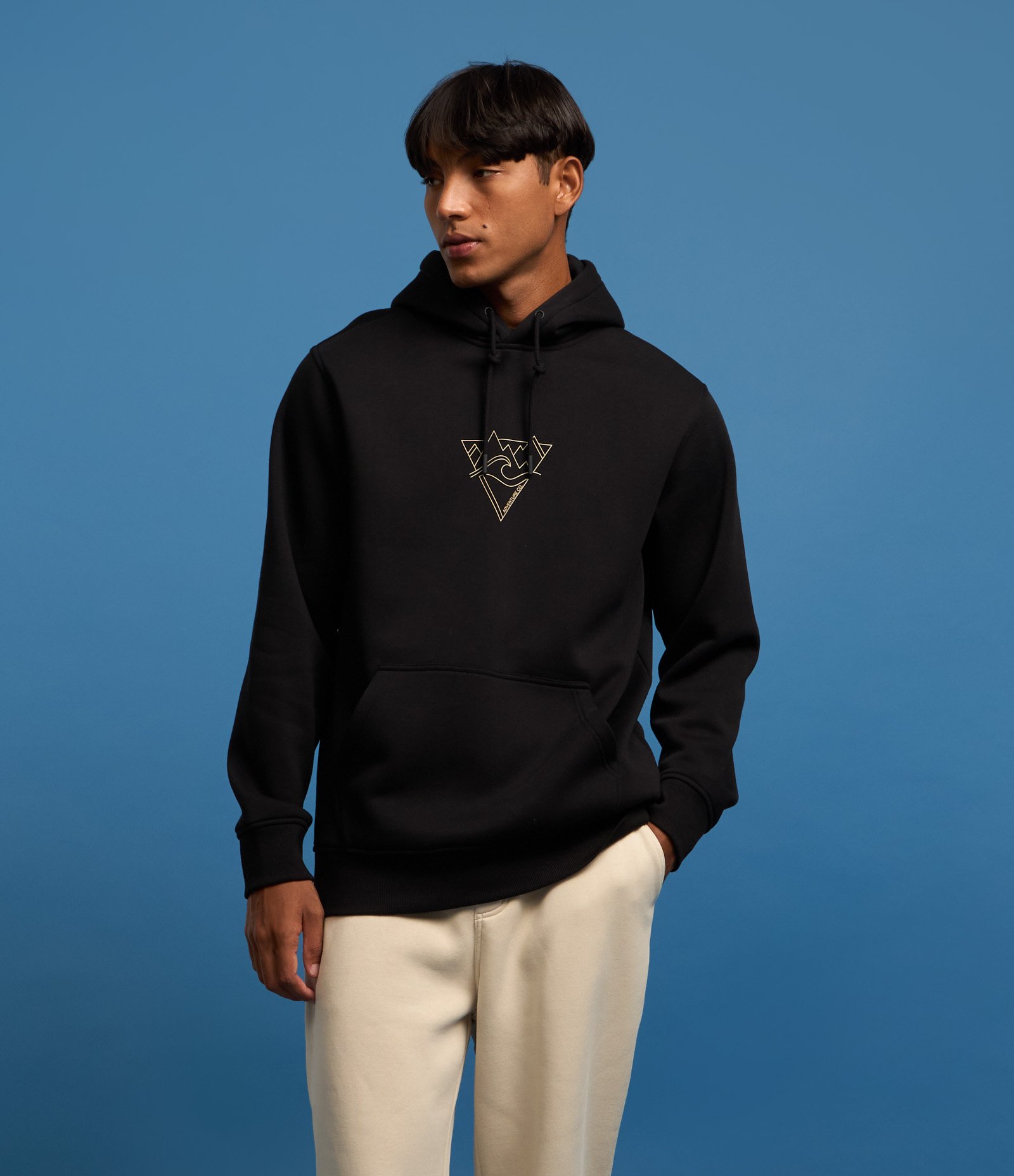 Calça Reta em Moletom com Bolsos e Amarração no Cós Off White 6