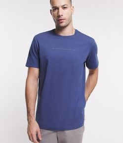 Camiseta Comfort em Meia Malha com Estampa Driving Just For Fun