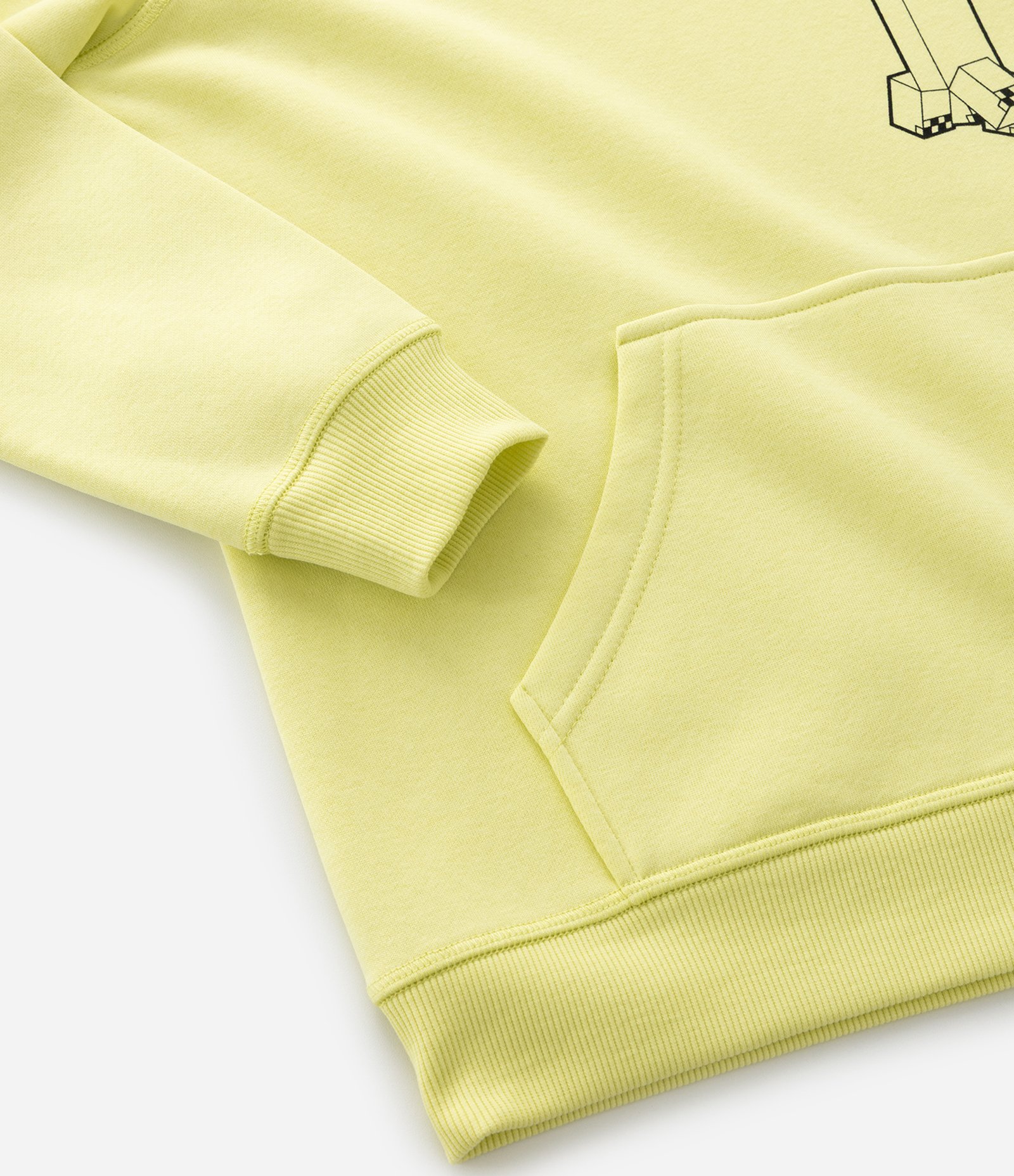 Casaco Canguru Infantil com Estampa do Minecraft - Tam 5 a 14 anos Verde 6