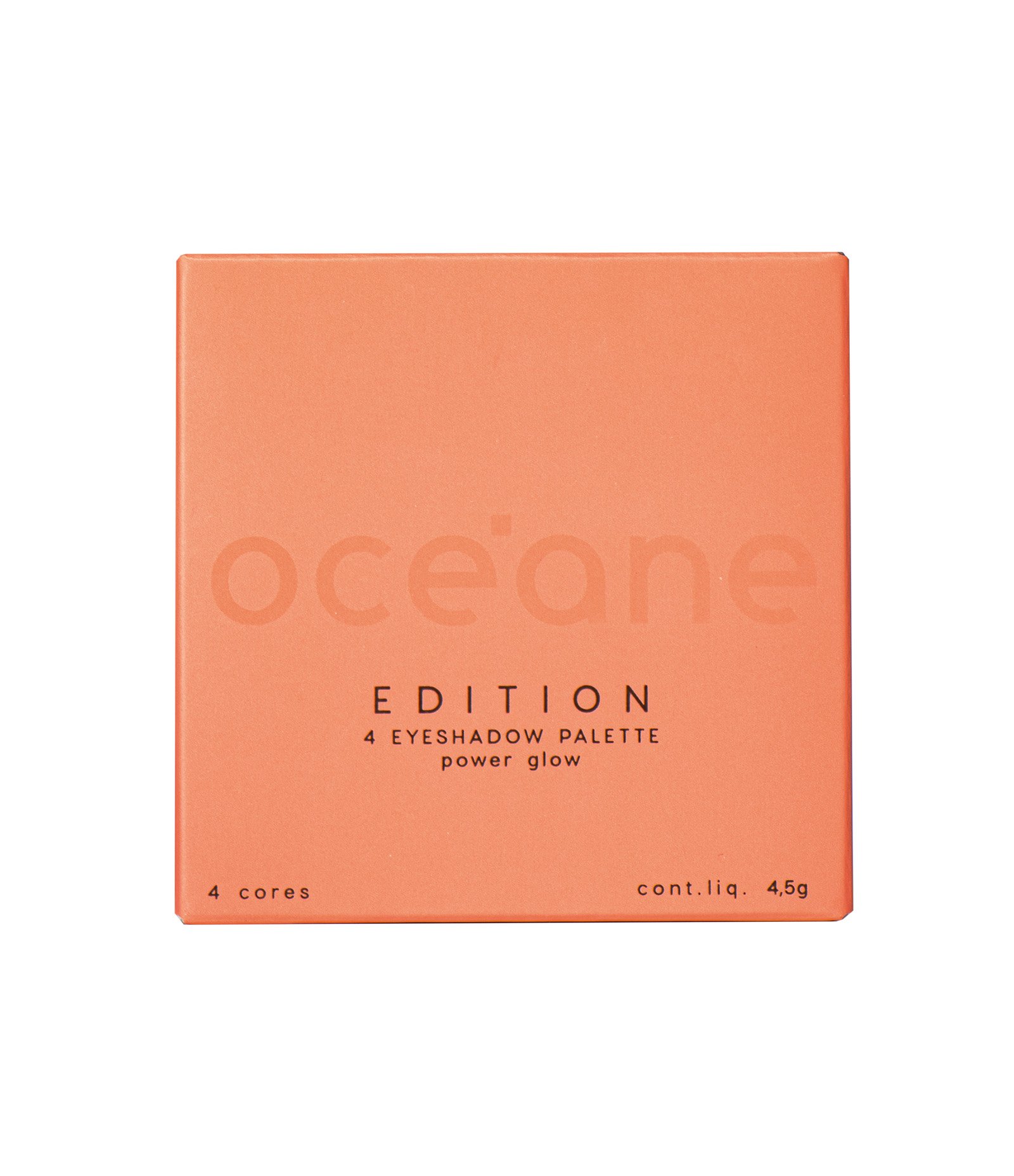 Paleta de Sombras Palette Edition com 4 cores  Oceane Power Glow 5