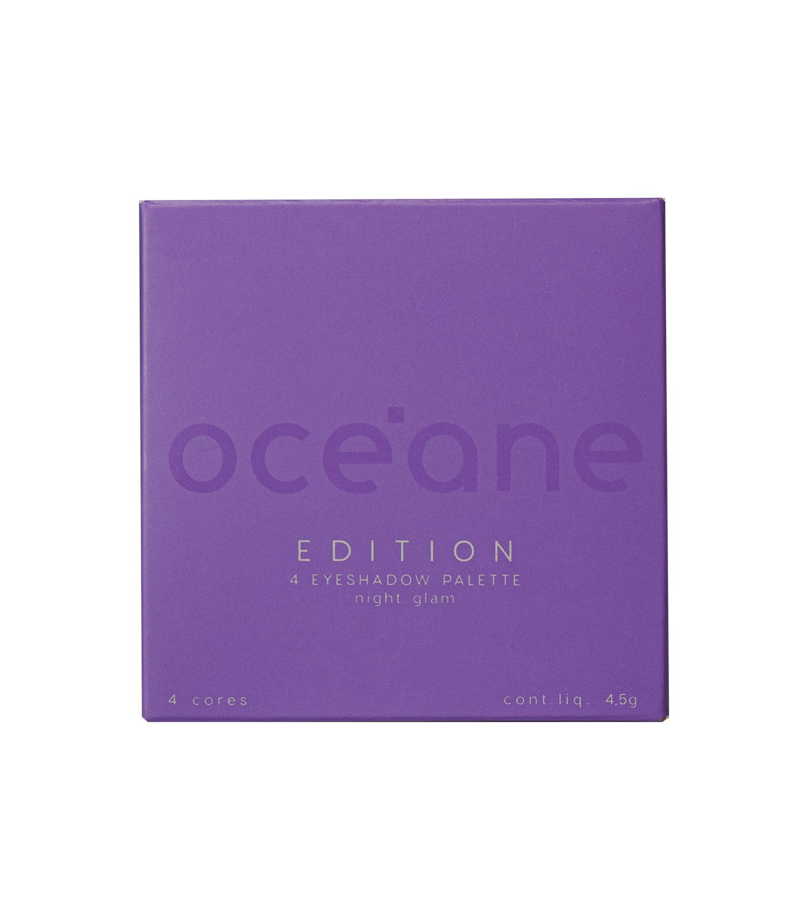 Paleta de Sombras Palette Edition com 4 cores  Oceane Night Glam 4