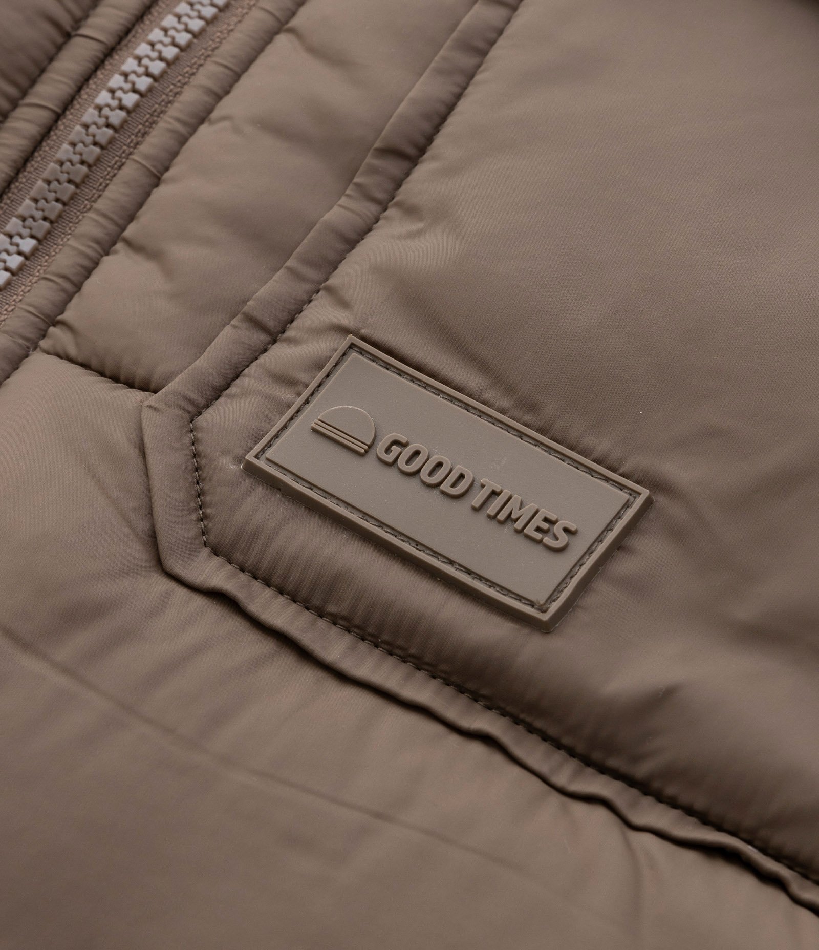 Colete Infantil com Recorte e Bolsinhos - Tam 5 a 14 anos Marrom/Azul Marinho 4