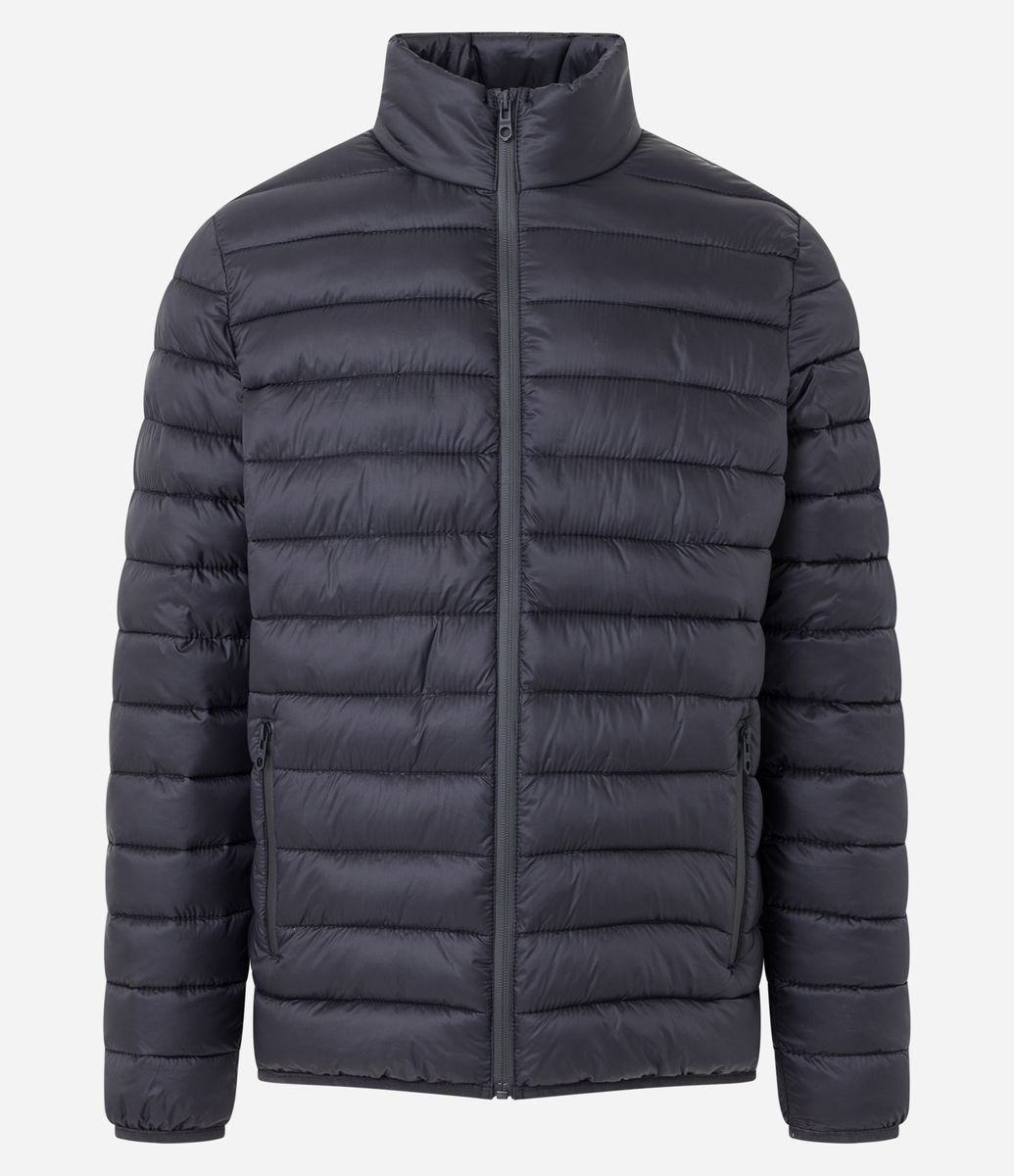 Jaqueta Puffer Ultraleve em Poliamida Preto