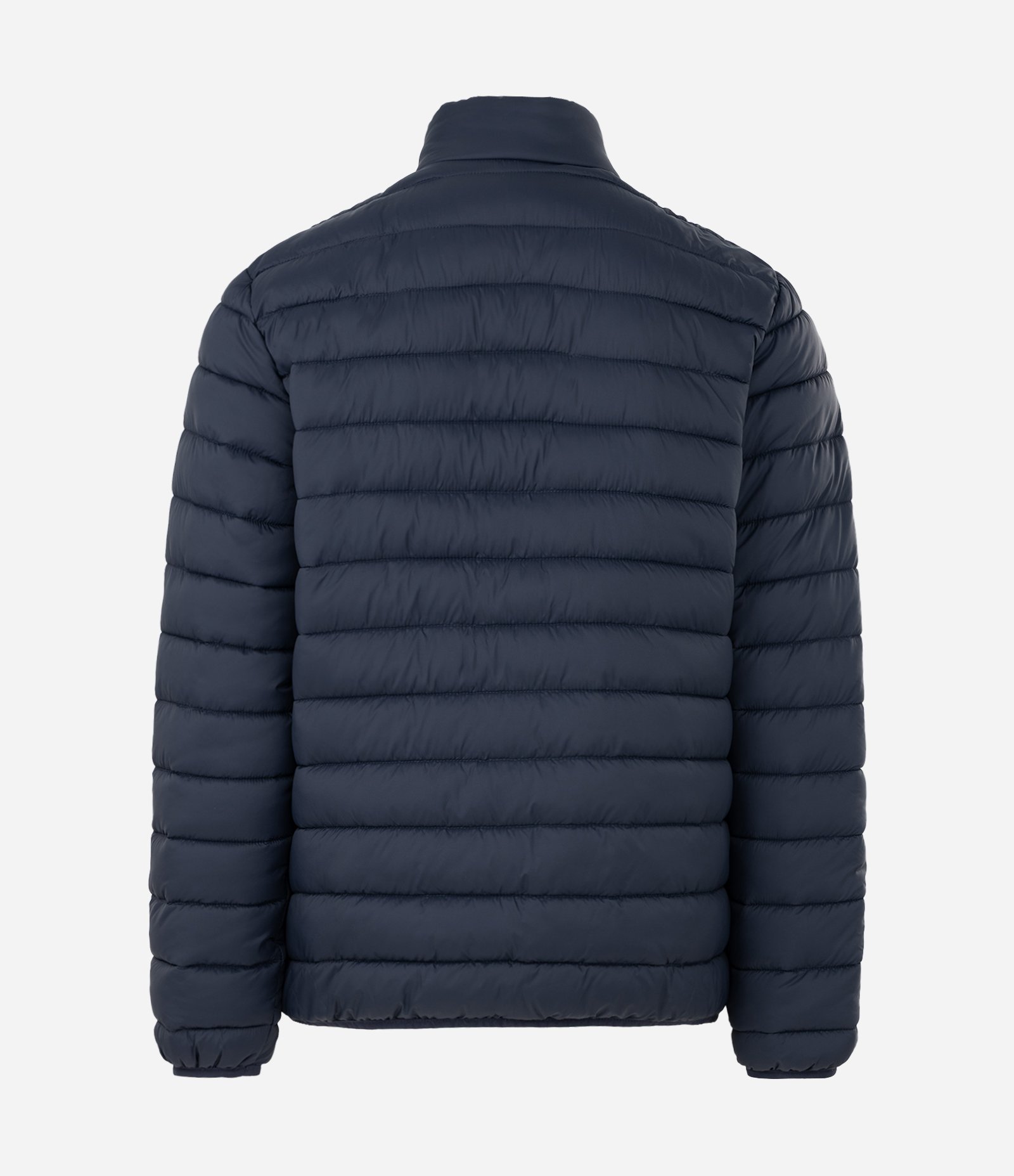 Jaqueta Puffer Ultraleve em Poliamida Azul Marinho 8