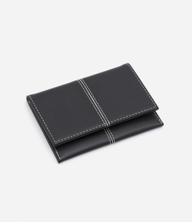 Carteira Envelope com Pesponto Frontal