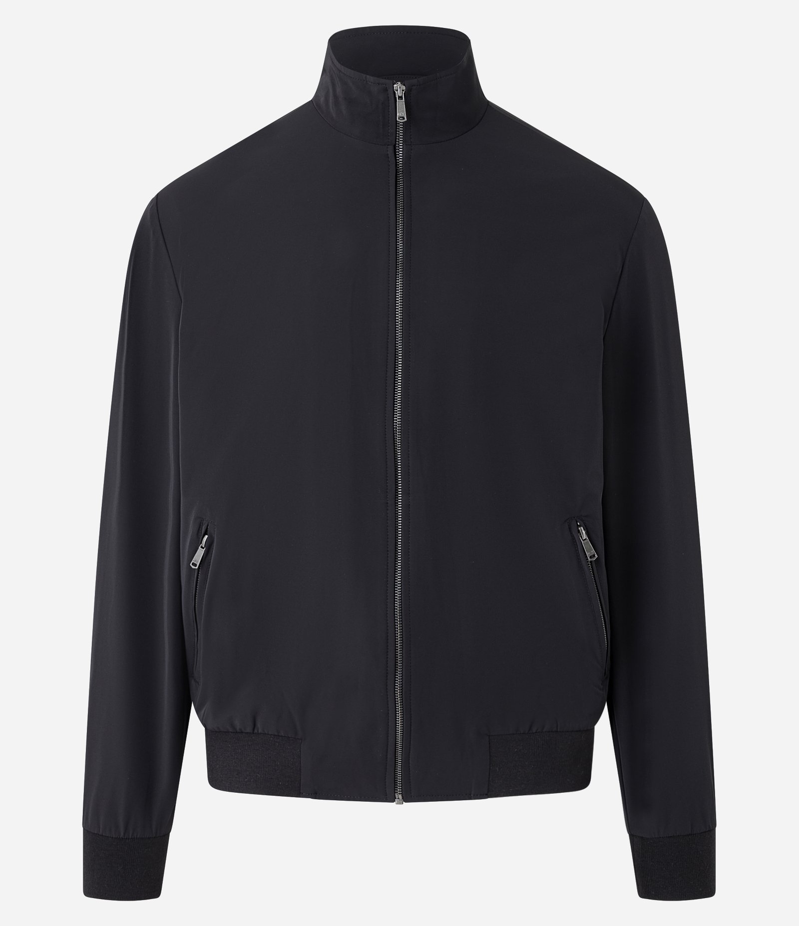 Jaqueta Bomber em Poliamida com Gola Alta e Zíper nos Bolso 6