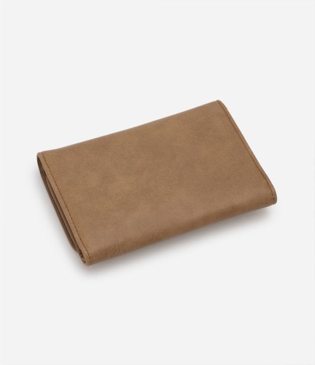 Carteira Envelope com Detalhe Marrom 3