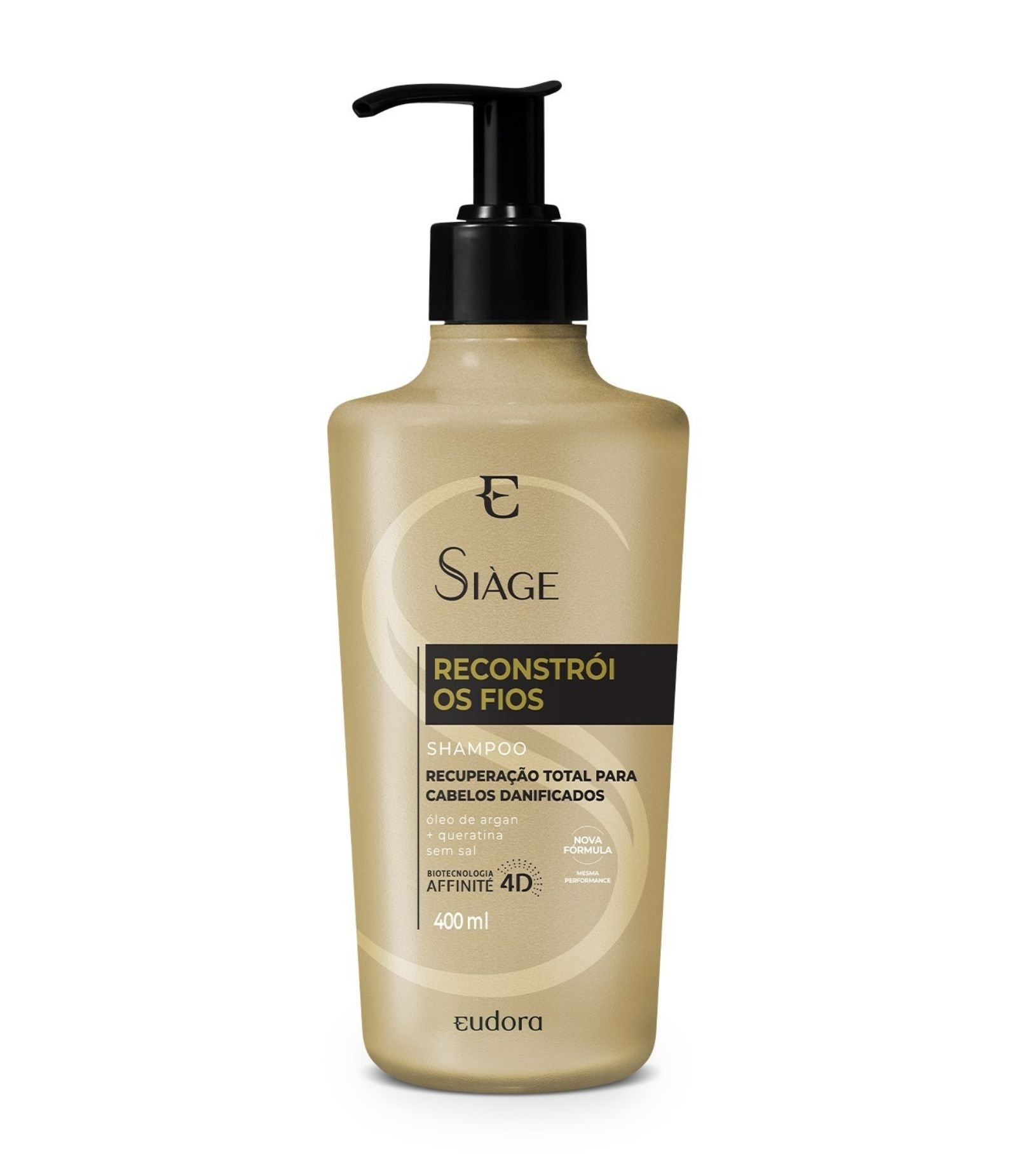 Shampoo Reconstrói os Fios Siage 400ml 1