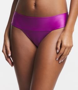 Biquíni Calcinha Pala Larga em Microfibra com Pala Larga