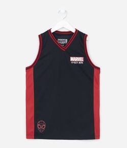 Regata Infantil com Estampa do Spider-man - 5 a 14 anos