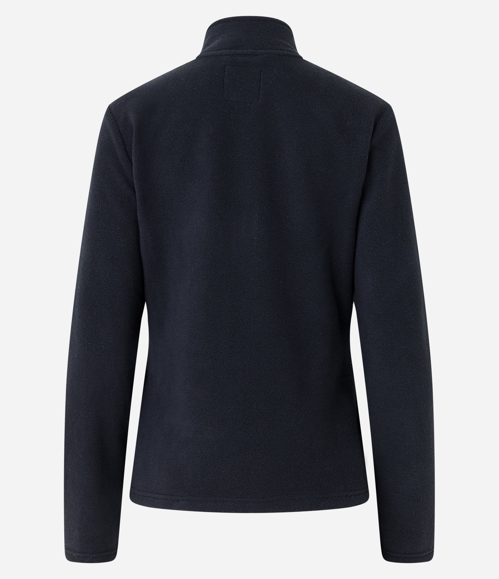 Jaqueta Esportiva em Fleece com Gola Alta Preto 9