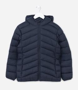 Jaqueta Infantil Ultraleve com Capuz - Tam 5 a 14 anos