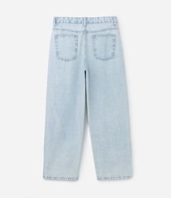 Calça Super Baggy Jeans com Bolsos