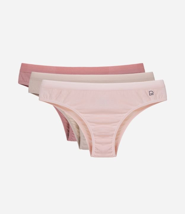 Calcinha Del Rio Tanga Animal Print Rosa - Compre Agora