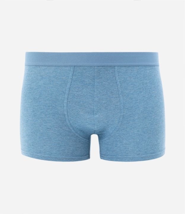 Cueca Boxer em Algodão com Cós Elástico