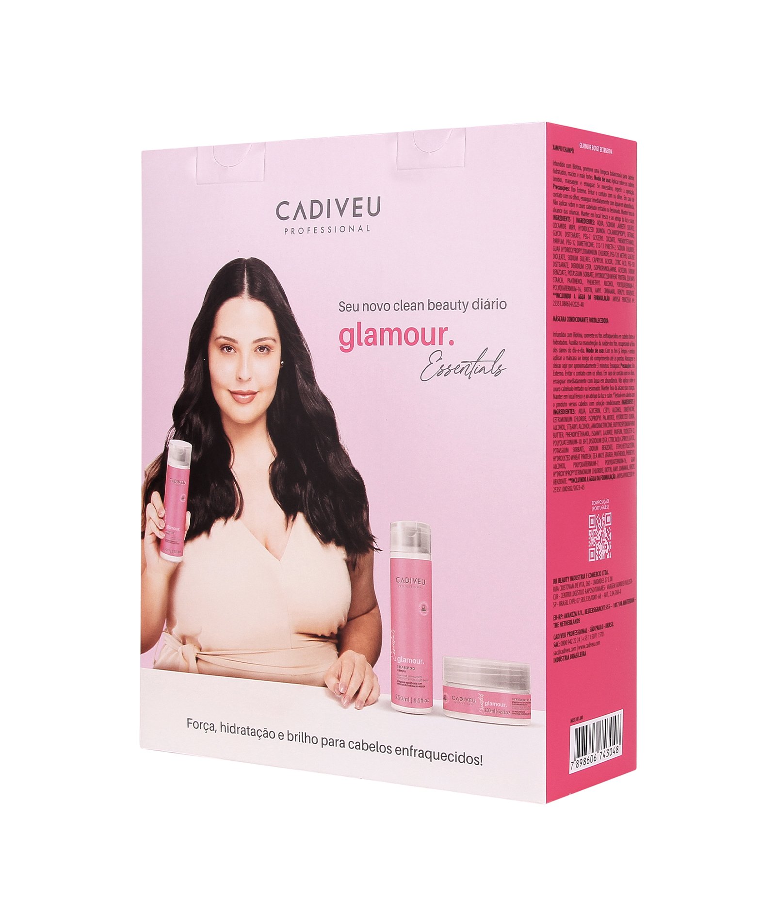 Kit de Limpeza HomeCare Glamour Cadiveu Professional KIT 2
