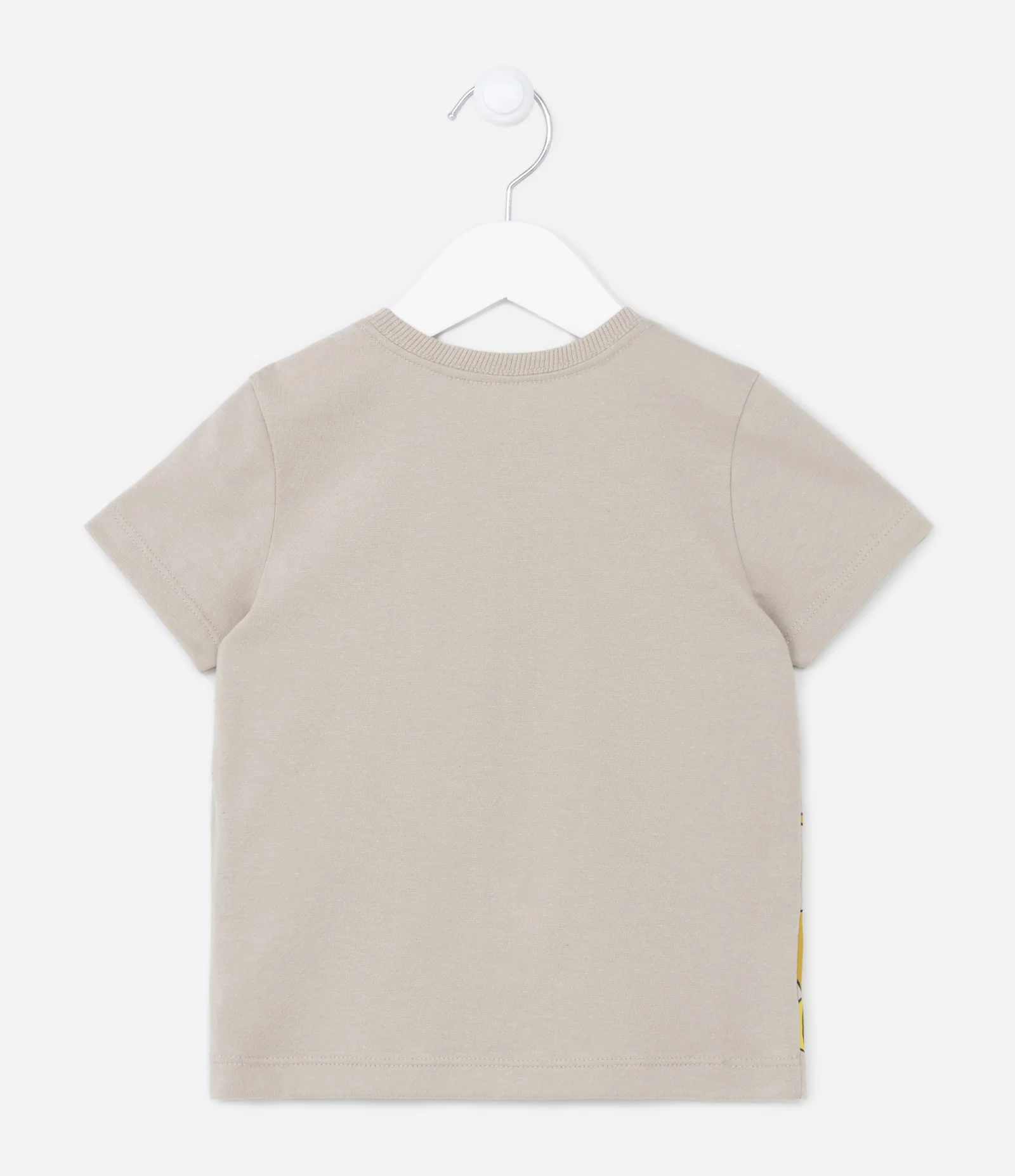 Camiseta Infantil com Estampa do Rei Leão - Tam 1 a 5 anos Bege 2