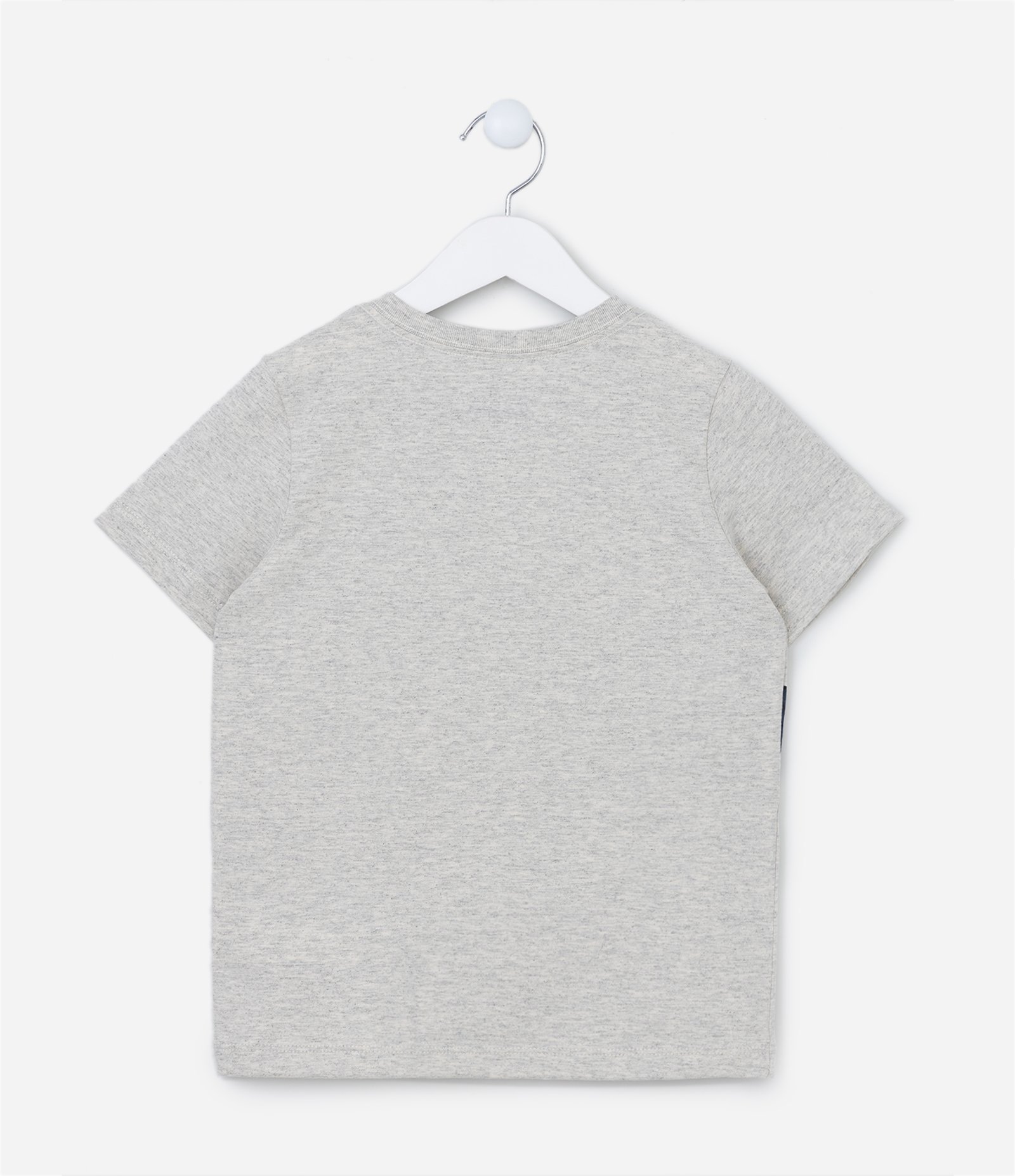 Camiseta Infantil com Estampa do Spidey e Lettering - Tam 3 a 10 Anos Cinza Claro 2