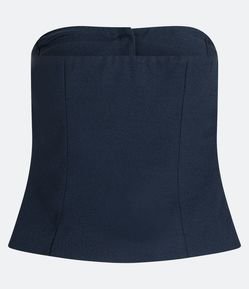 Colete Alfaiataria Tomara que Caia e Botões Forrados