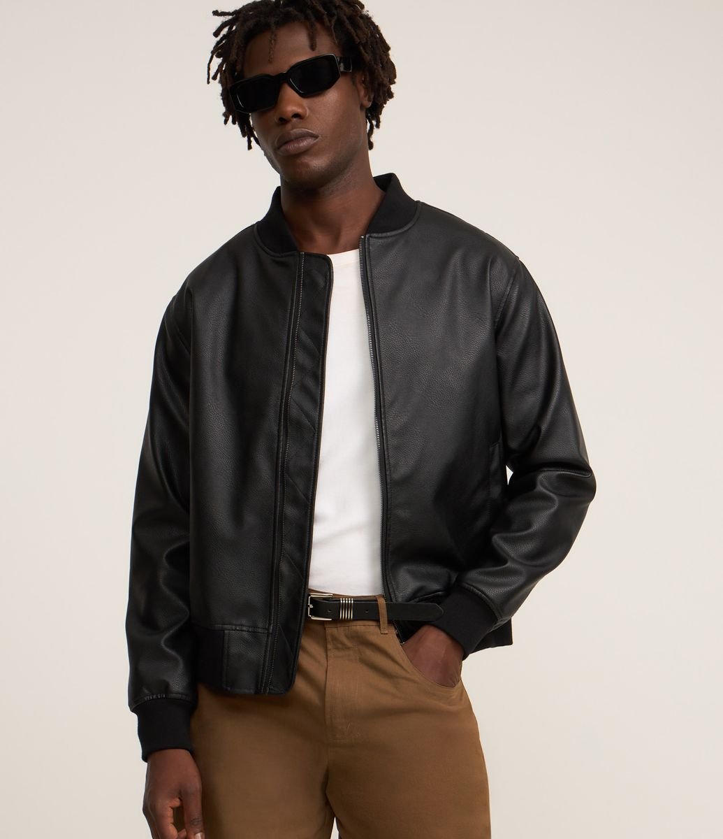 Lojas Renner Jaqueta Neon Renner Jaqueta De Couro Masculina Renner