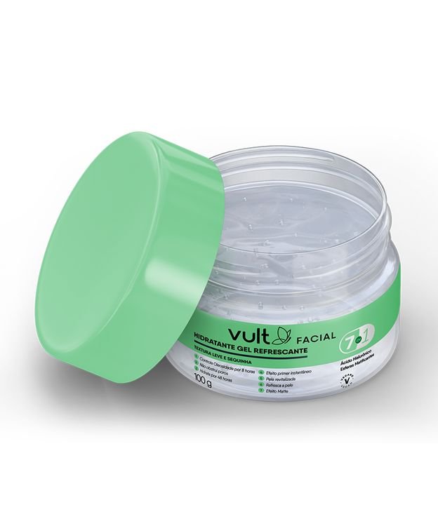 Gel Facial Hidratante Refrescante Vult 100g 2