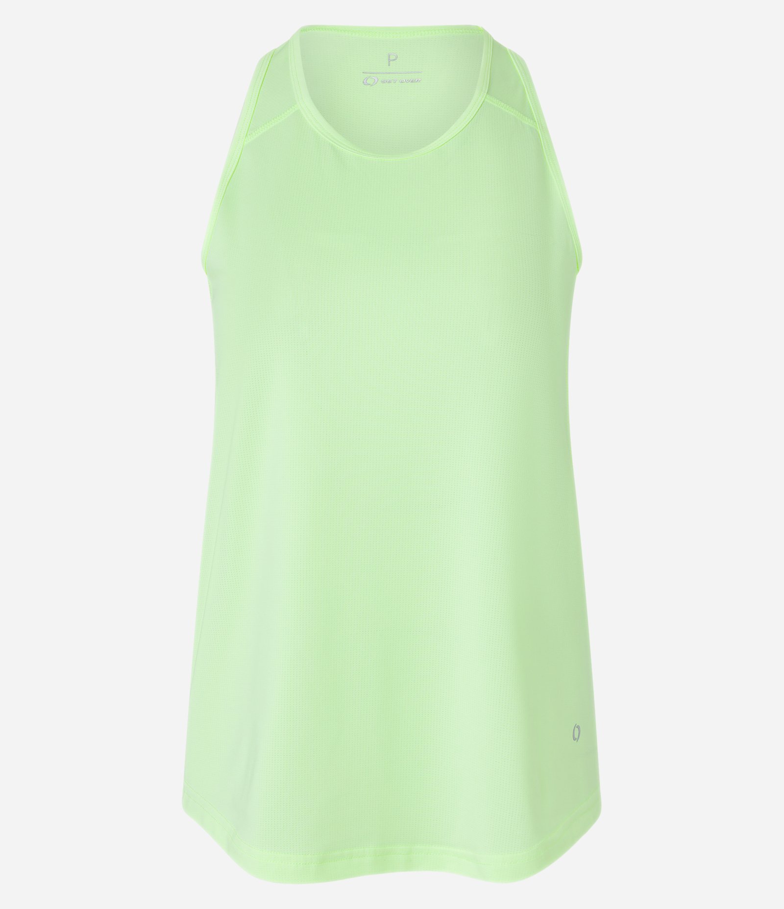 Regata Nadador Esportiva Alongada em Microfibra Verde 6