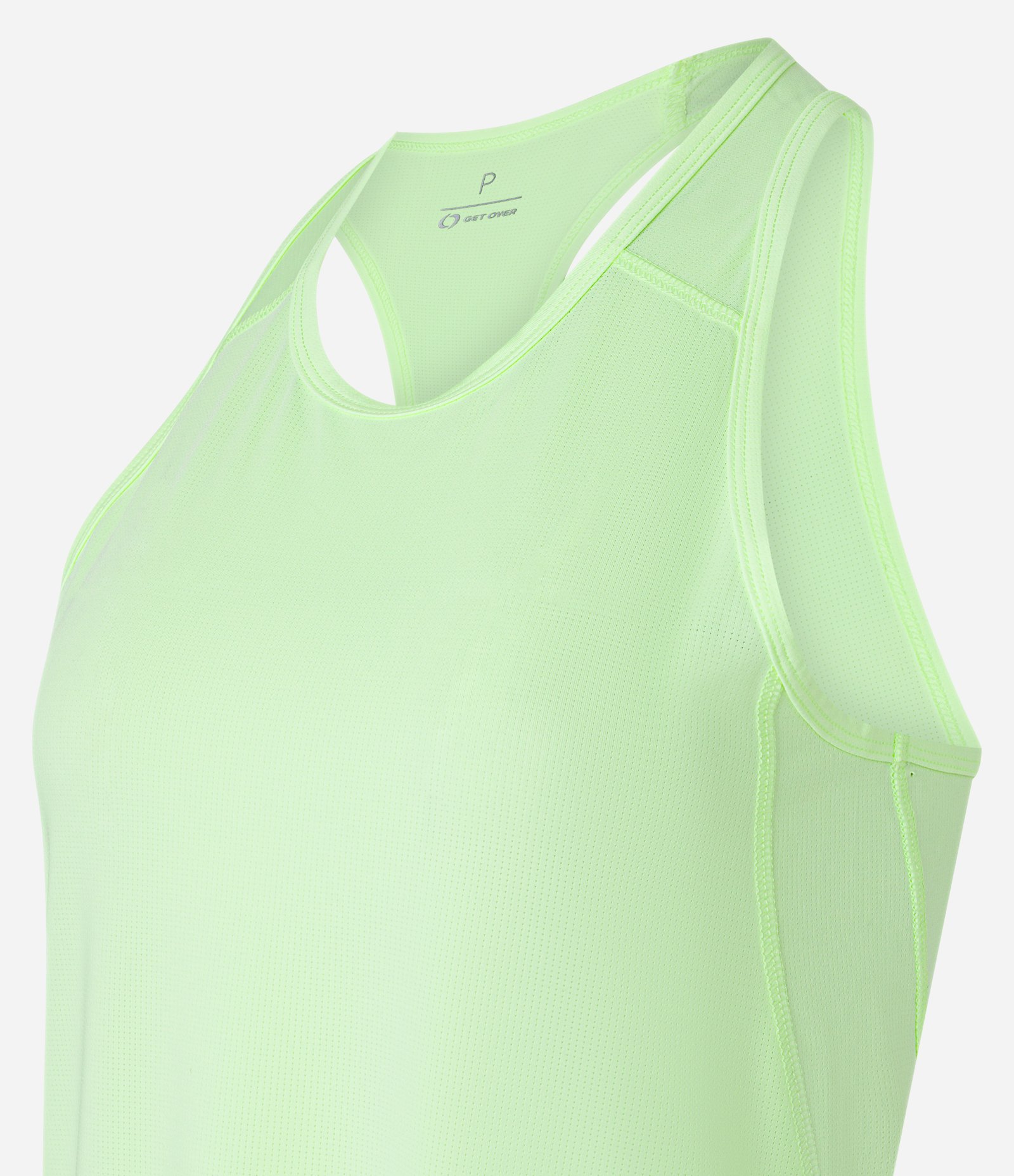 Regata Nadador Esportiva Alongada em Microfibra Verde 7