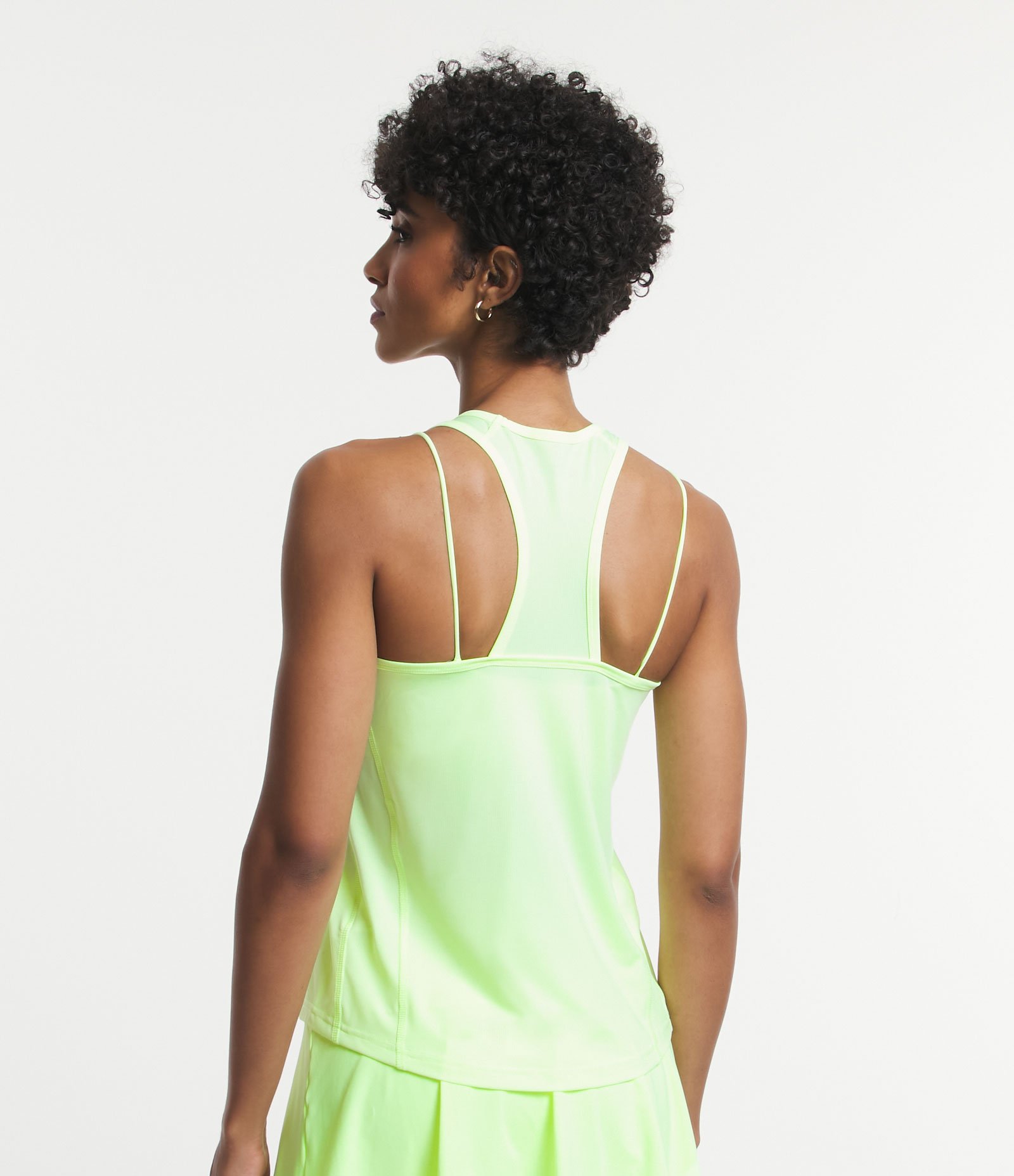 Regata Nadador Esportiva Alongada em Microfibra Verde 3