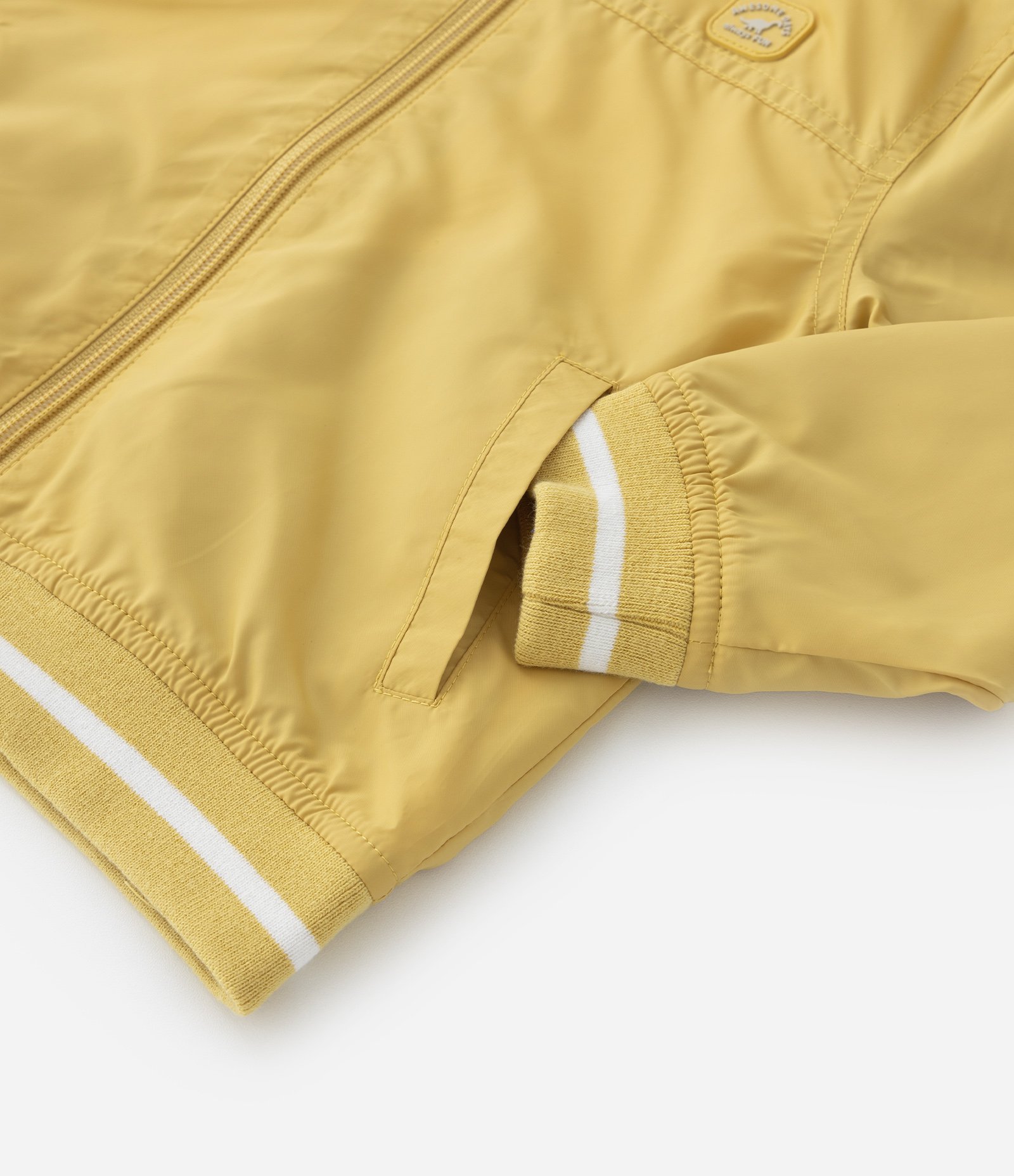Jaqueta Quebra Vento Infantil em Microfibra - Tam 1 a 5 anos Amarelo 3