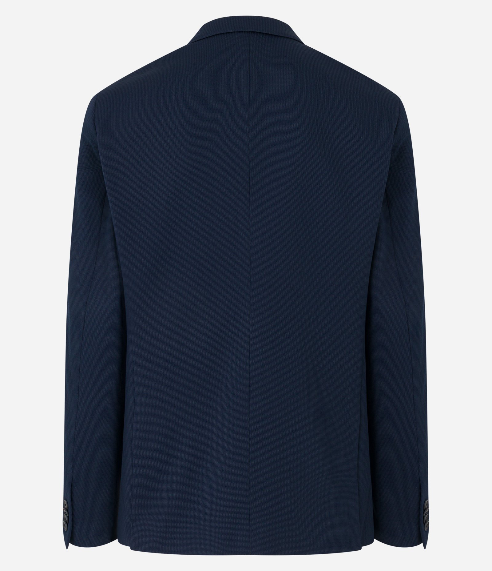 Blazer em Tricoline com Leve Textura Azul Marinho 9