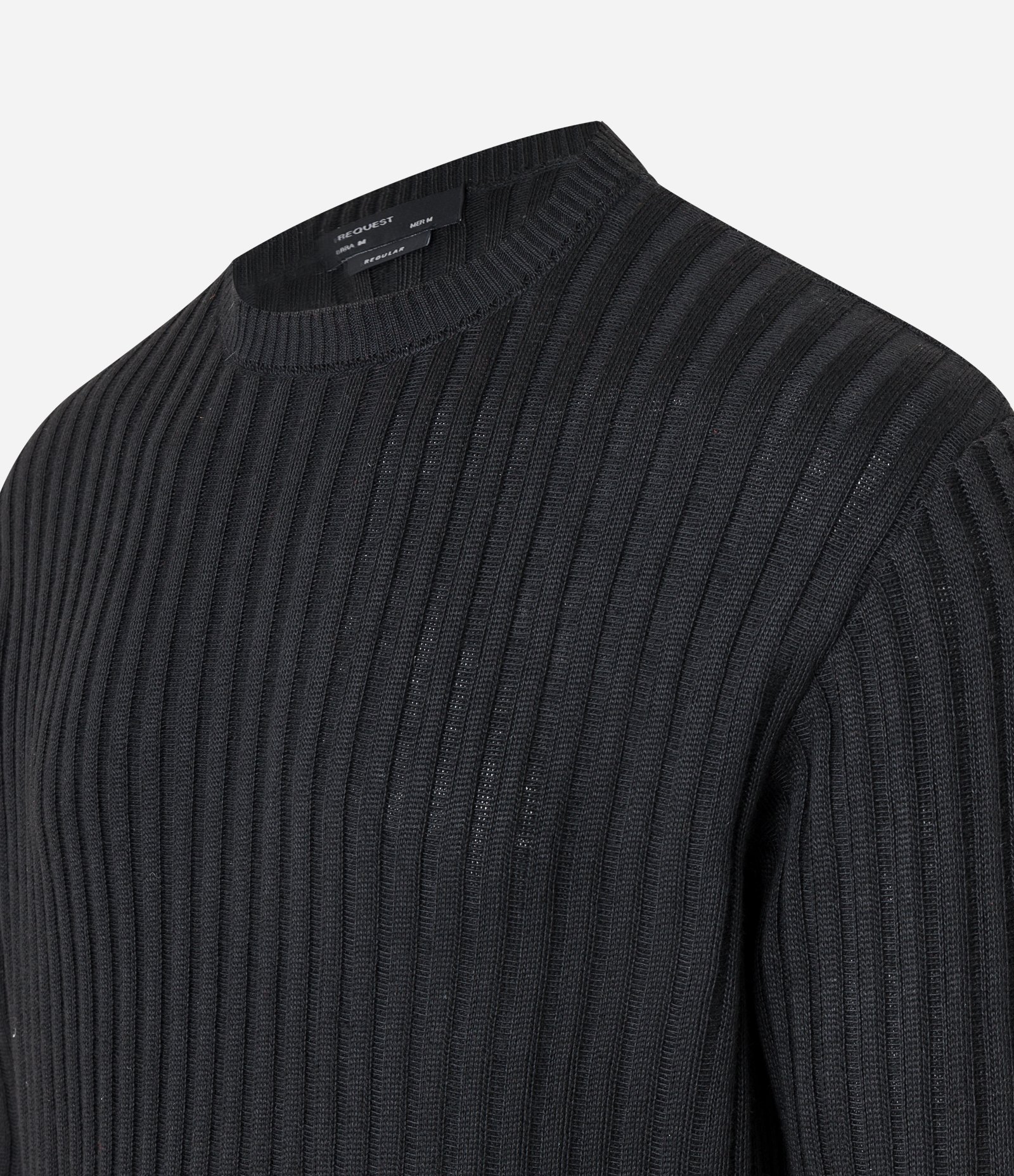 Suéter Slim em Tricô com Textura Canelada 8