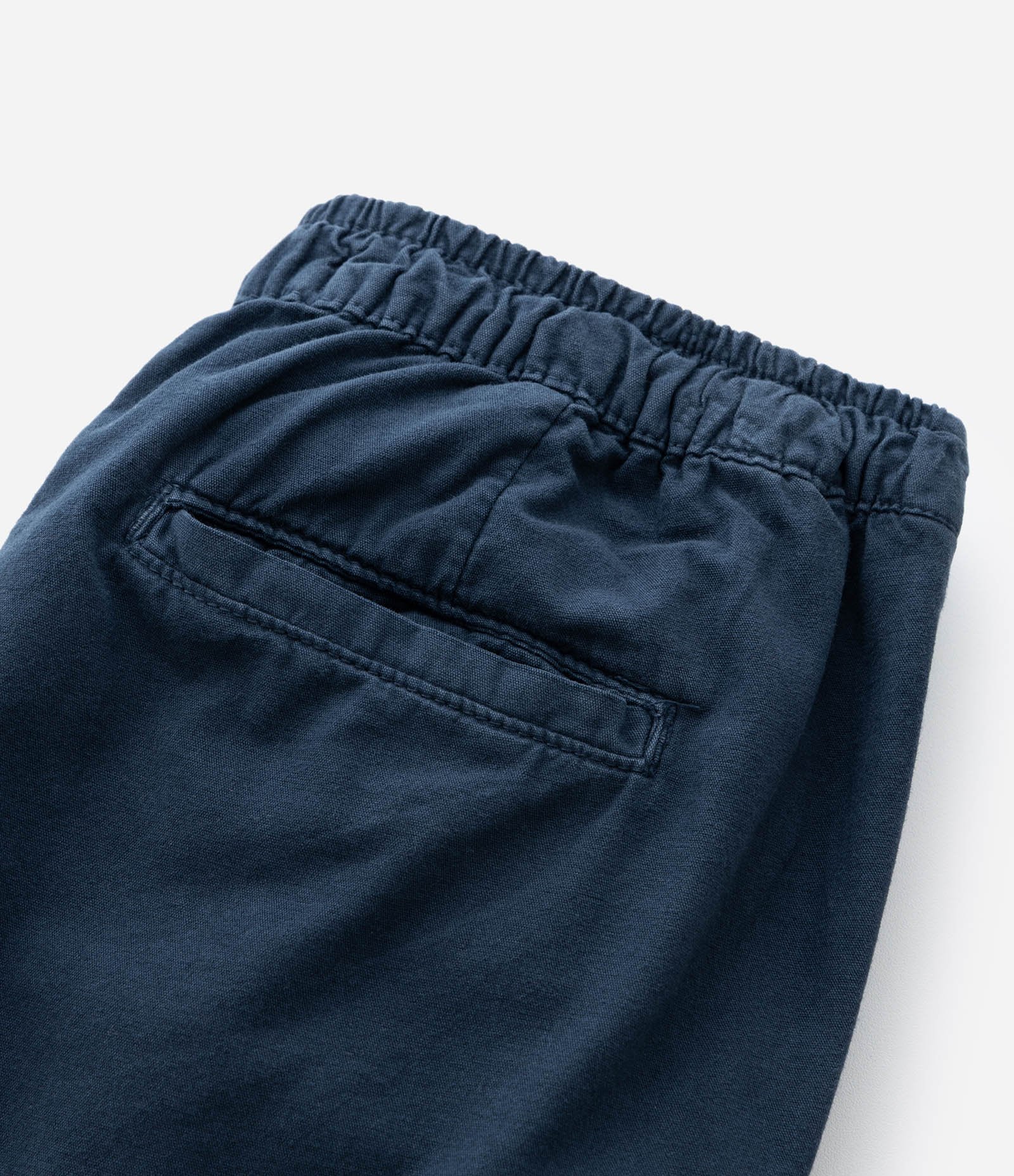 Bermuda Infantil em Sarja com Amarração - Tam 5 a 14 anos Azul Marinho 5