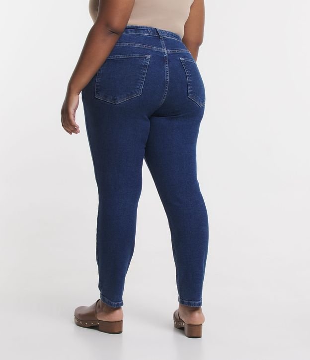Calça Skinny Jeans com Bolsos Curve & Plus Size Azul 3