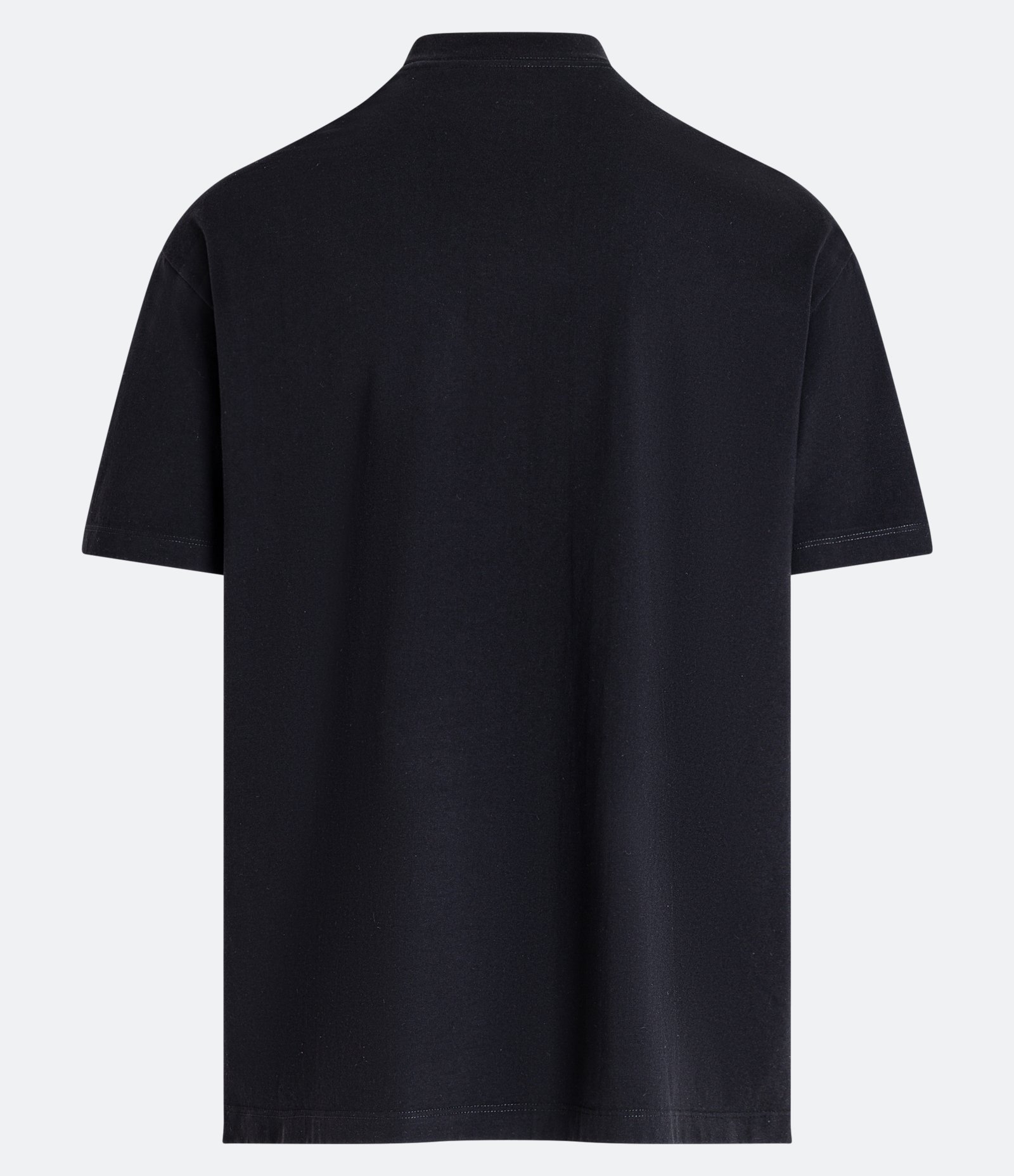 Camiseta Relaxed em Algodão com Gola Canelada 6