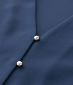 Blusa Manga Bufante em Crepe com Amarração na Barra Curve & Plus Size