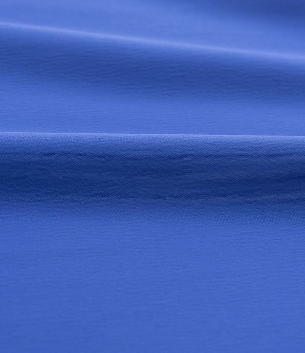 Saia Midi em Tecido Acetinado com Efeito Rodado Curve & Plus Size Azul 7