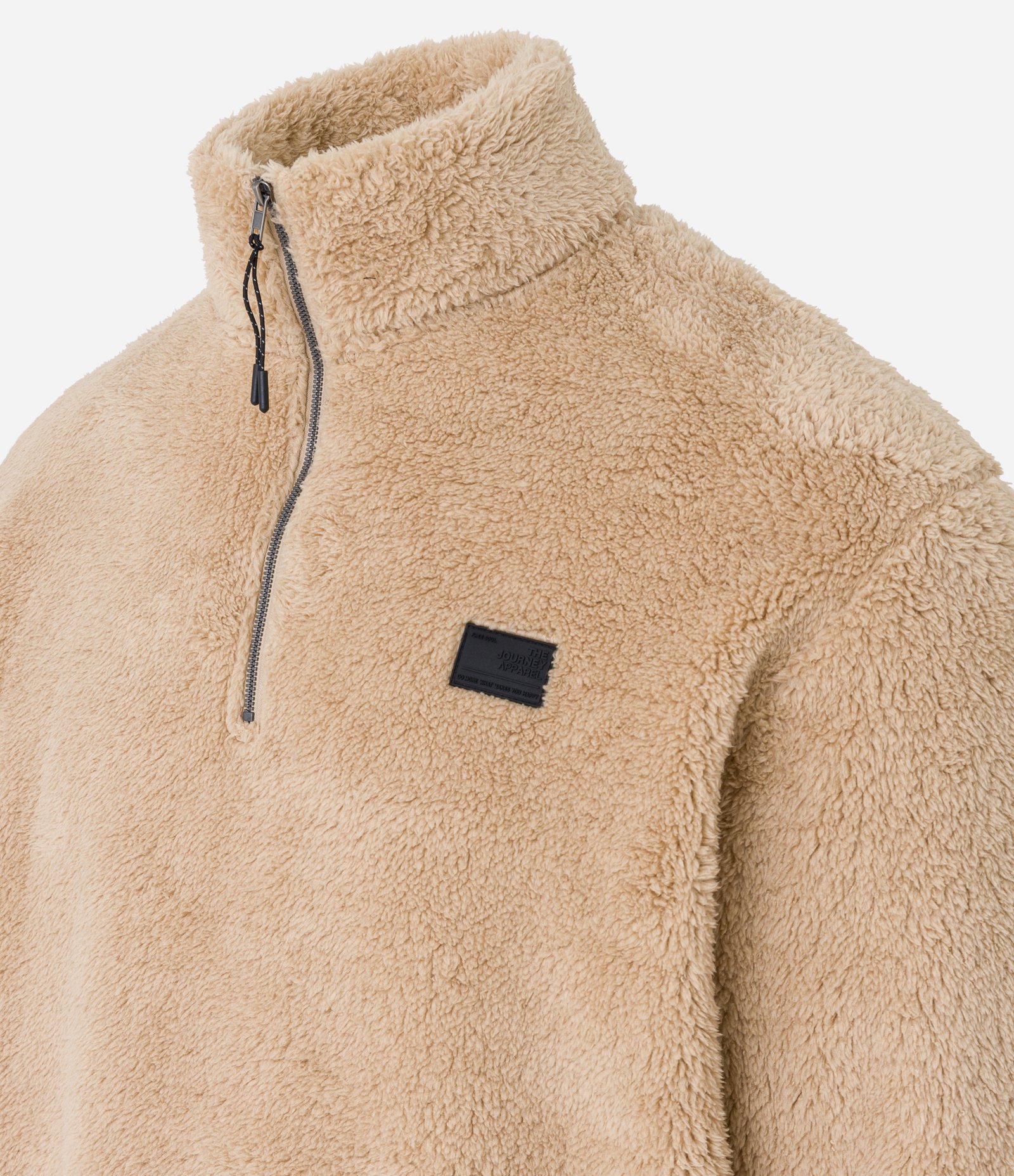 Blusão Peludinho com Zíper na Gola e Bolso Canguru 7