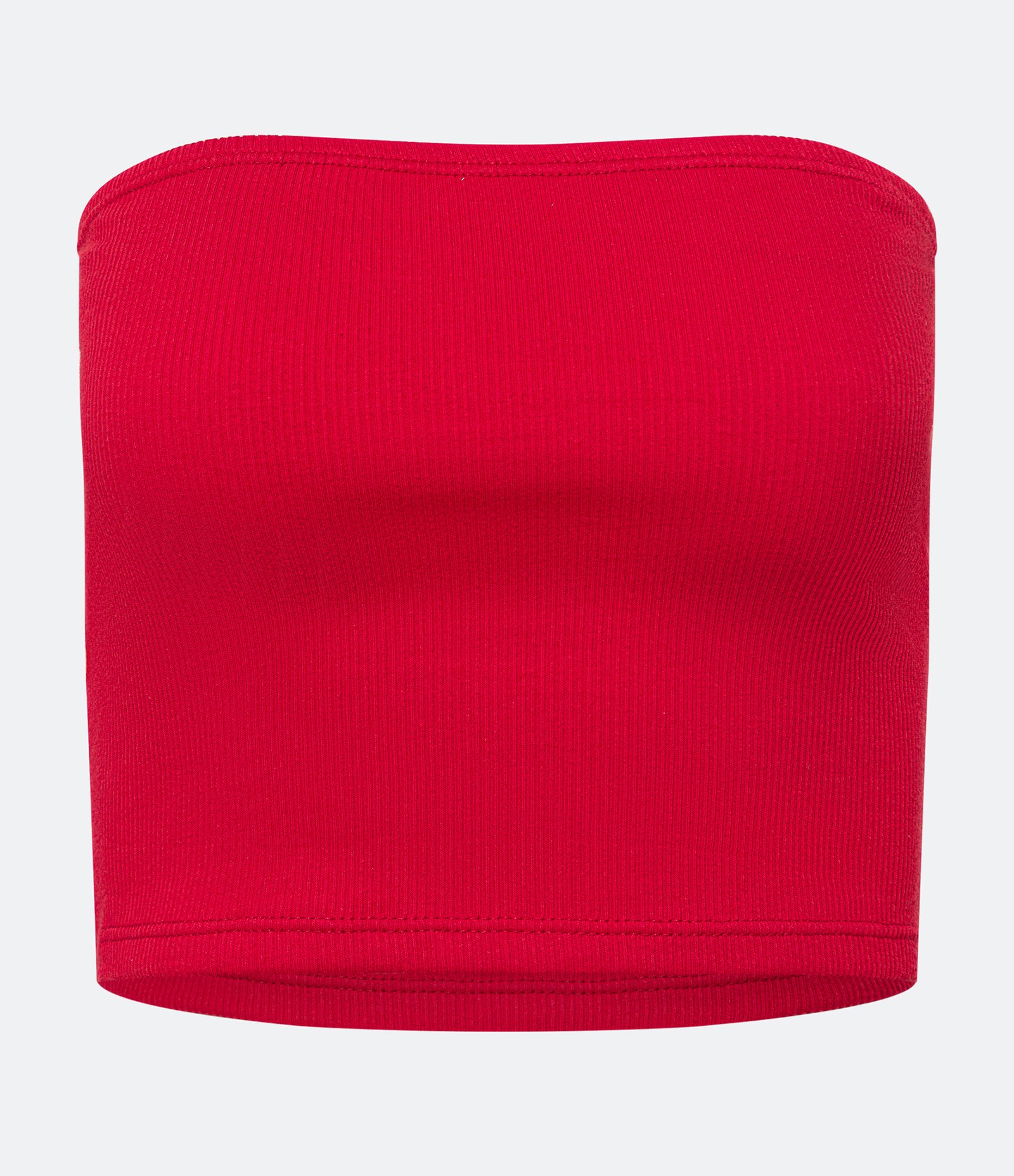 Blusa Tomara que Caia em Ribana com Textura Canelada Vermelho 5