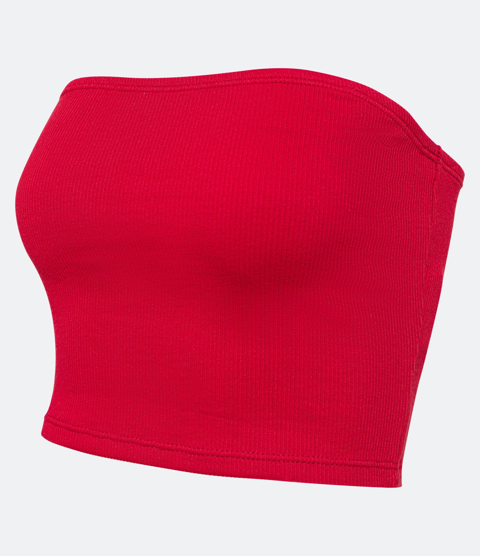 Blusa Tomara que Caia em Ribana com Textura Canelada Vermelho 6