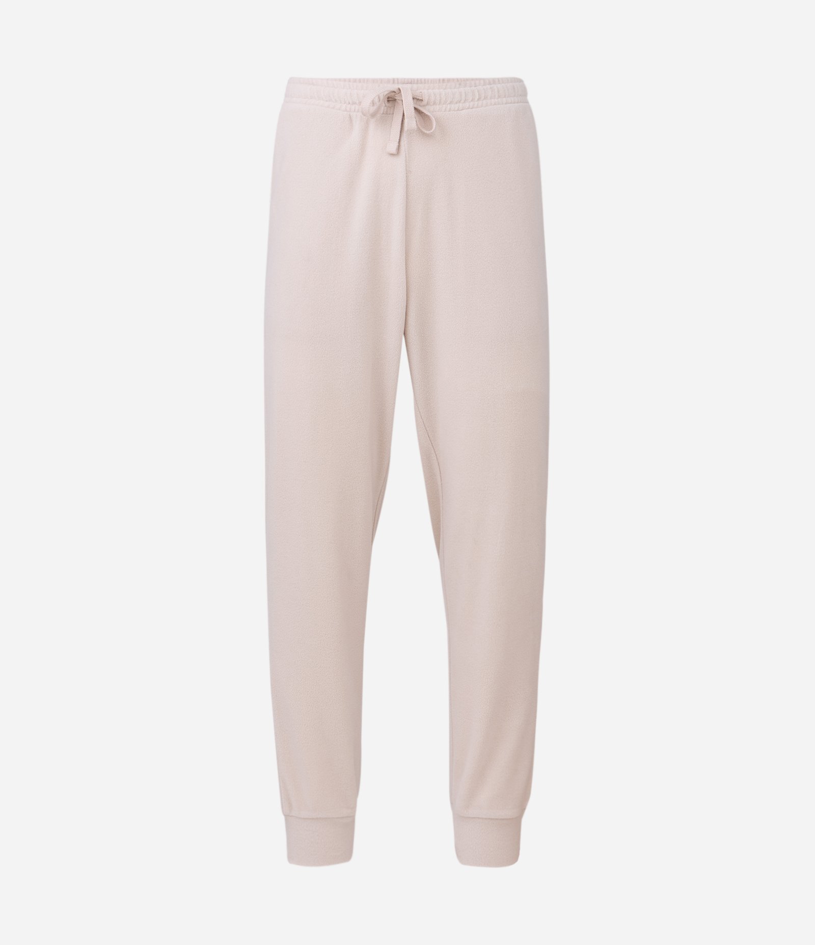 Pijama Longo em Fleece com Textura e Manga Longa Bege 7