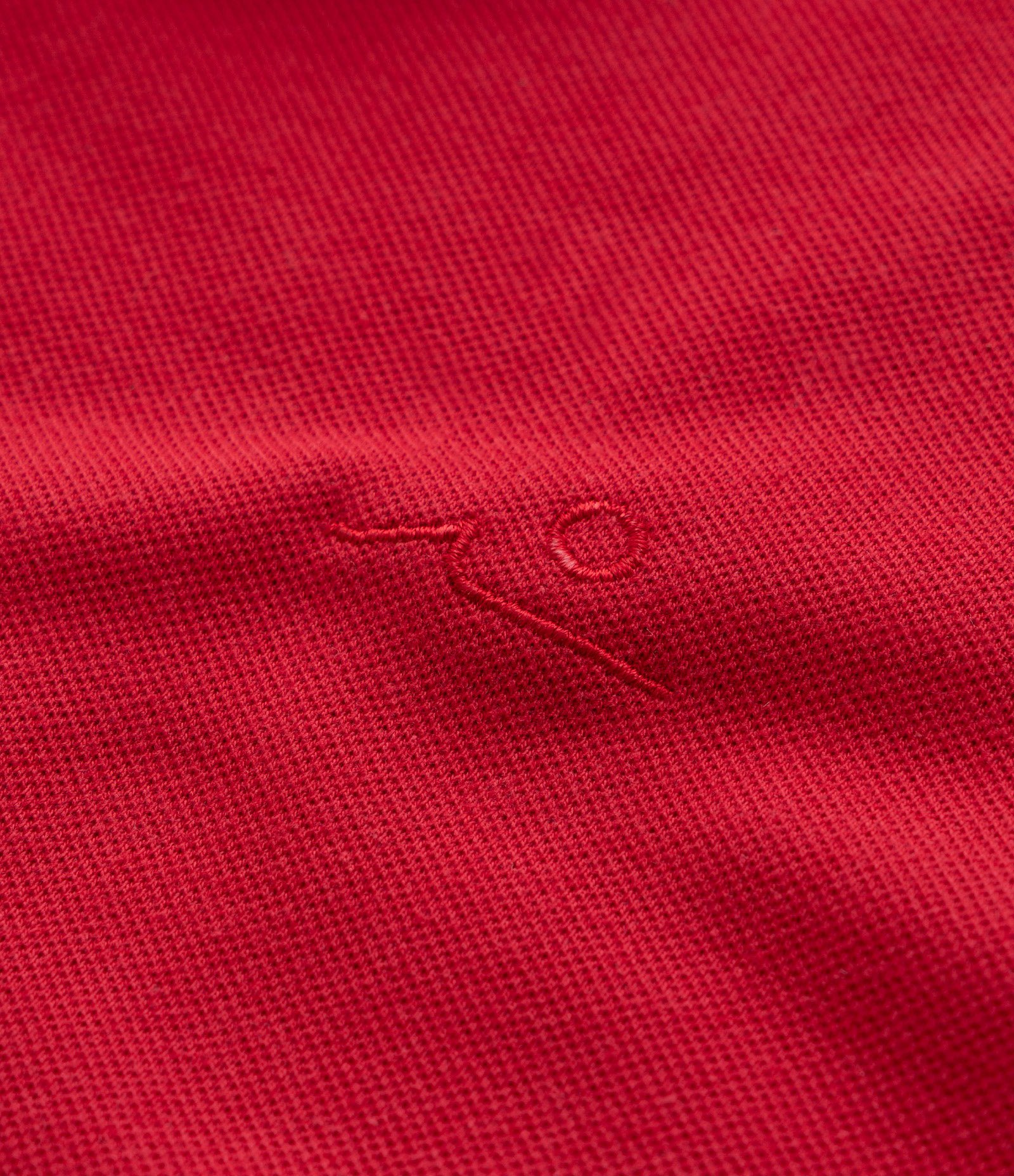 Camiseta Polo Infantil em Malha Piquet - Tam 5 a 14 anos Vermelho 4