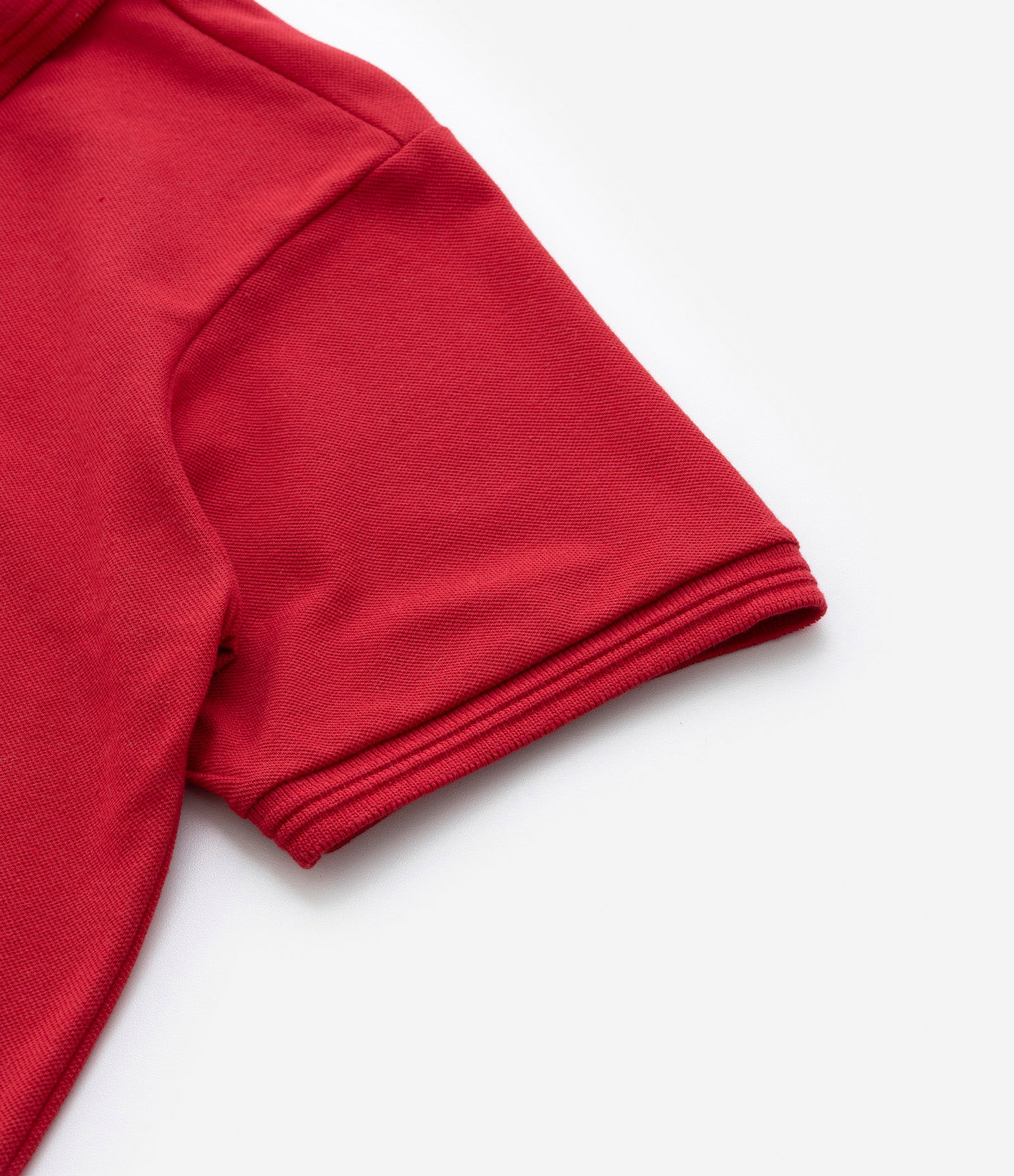 Camiseta Polo Infantil em Malha Piquet - Tam 5 a 14 anos Vermelho 5