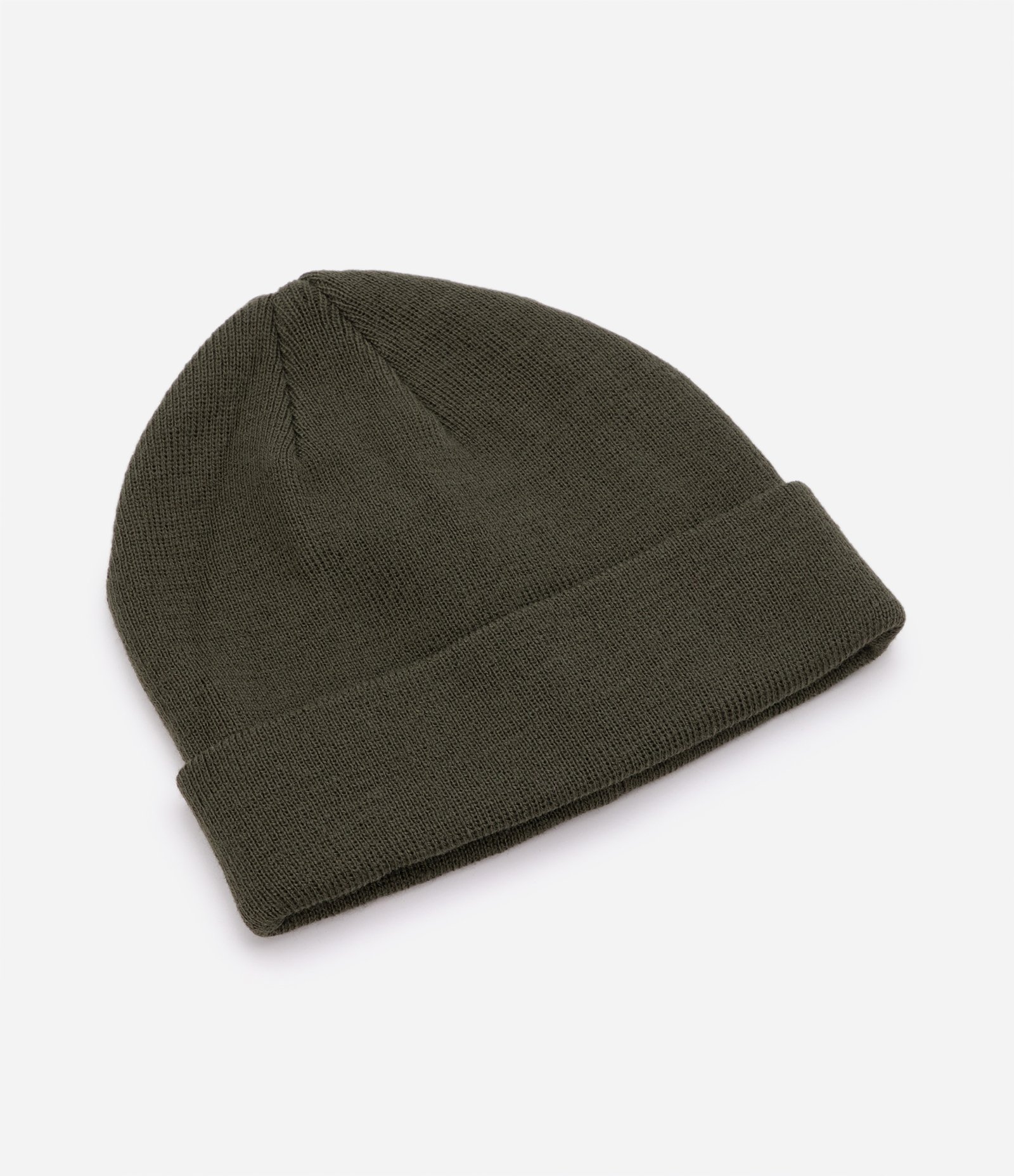 Gorro Básico com Dobra Verde Oliva 2