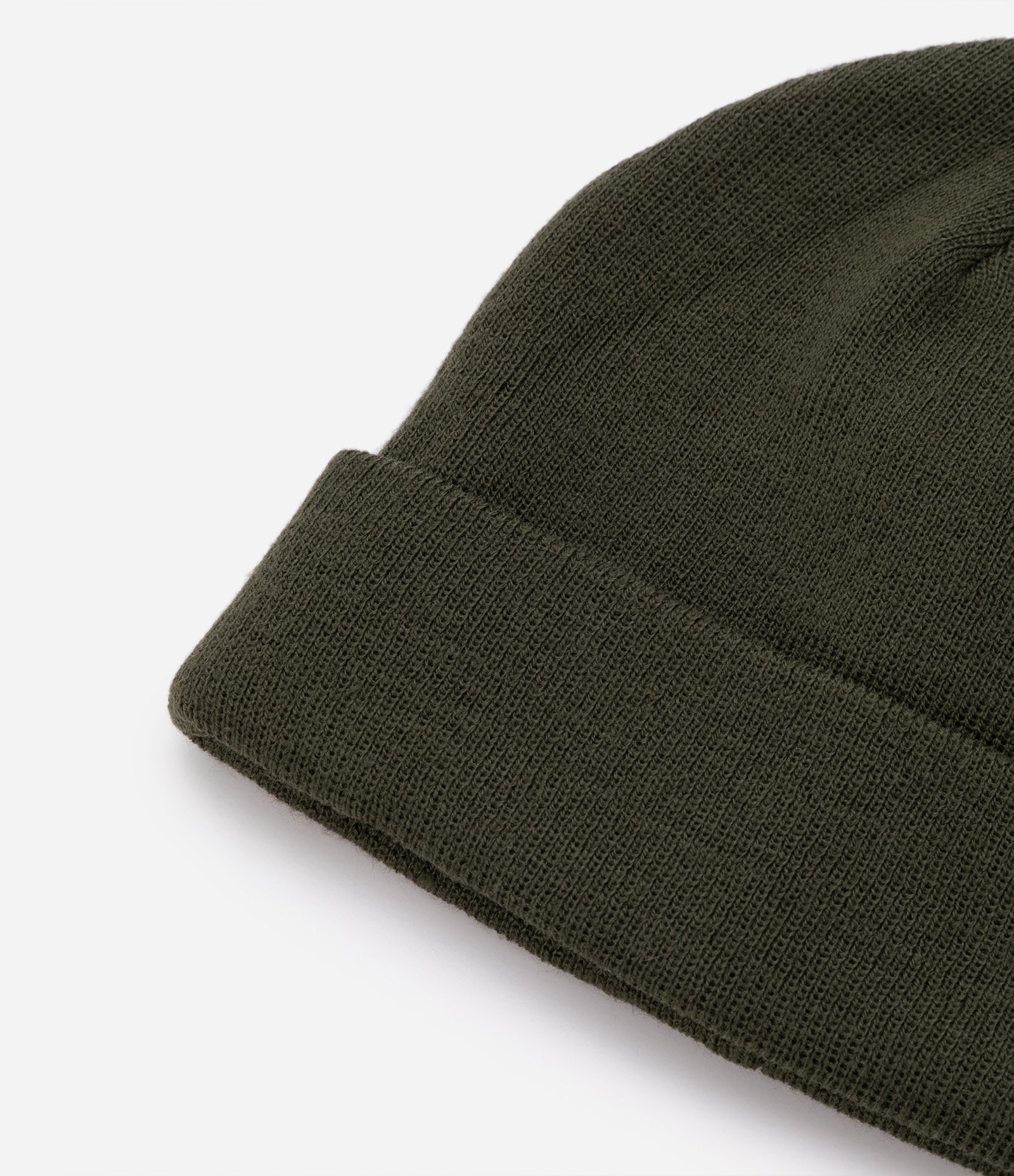 Gorro Básico com Dobra Verde Oliva 3