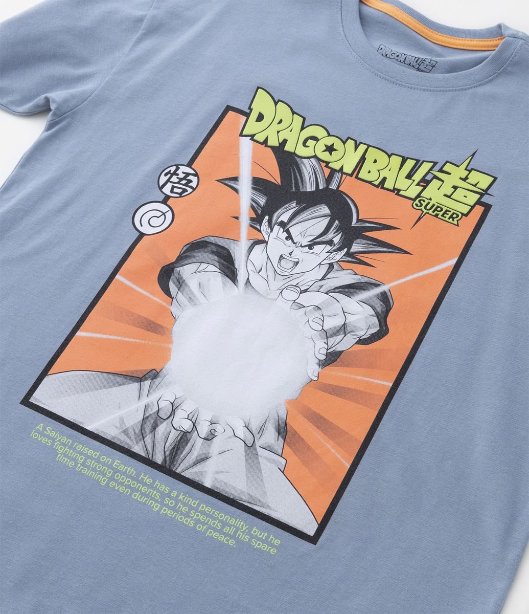 Camiseta Dragon Ball Super Goku SSJ Blue - Estampa Total