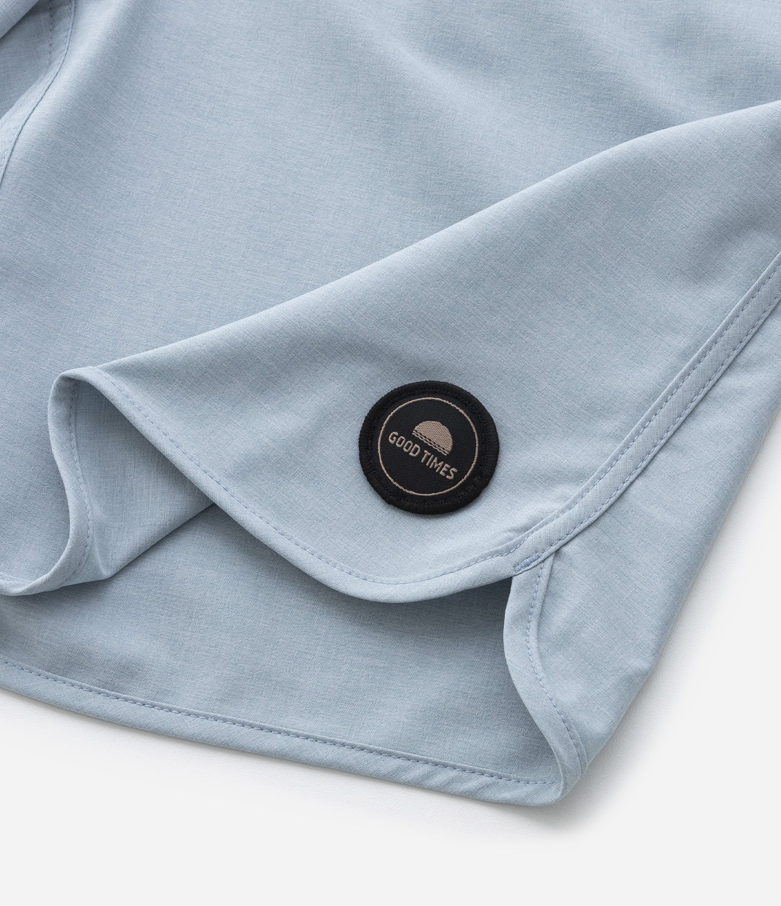 Bermuda Infantil Mesclada com Amarração - Tam 05 a 14 Anos Azul 7