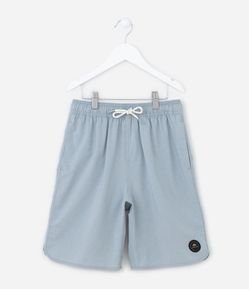 Bermuda Infantil Mesclada com Amarração - Tam 05 a 14 Anos