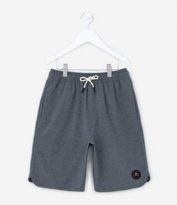 Bermuda Infantil Mesclada com Amarração - Tam 05 a 14 Anos